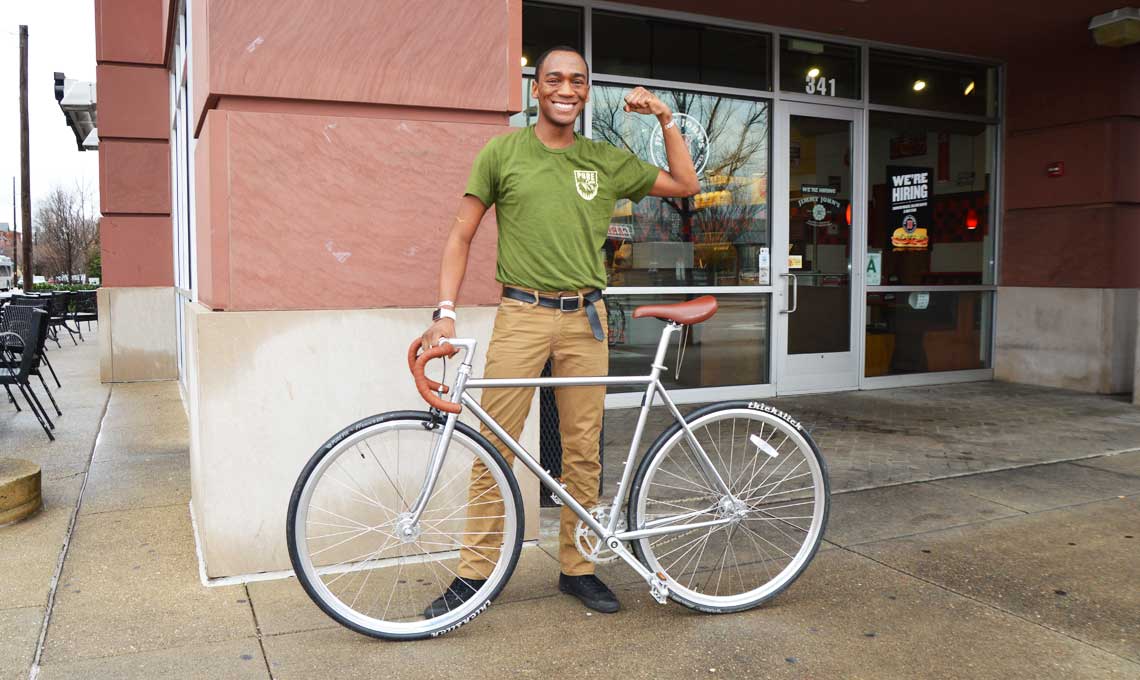 Jonathon Porter Rides Pure Cycles